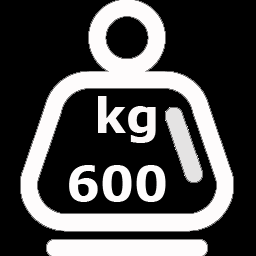 CAPACIDAD DE CARGA 600 kg
